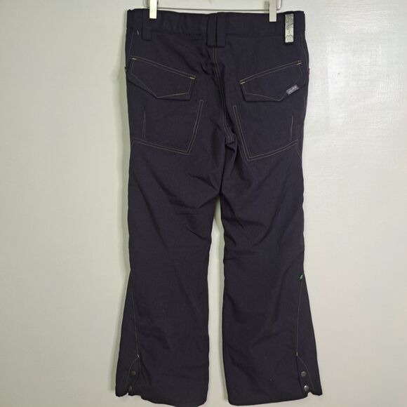 Planet Earth NWT Freefall Insulated Snowboard Pant Eggplant Purple Women Medium - Picture 5 of 11